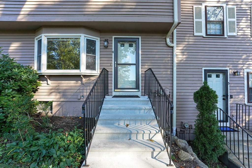 a view of a house with a balcony