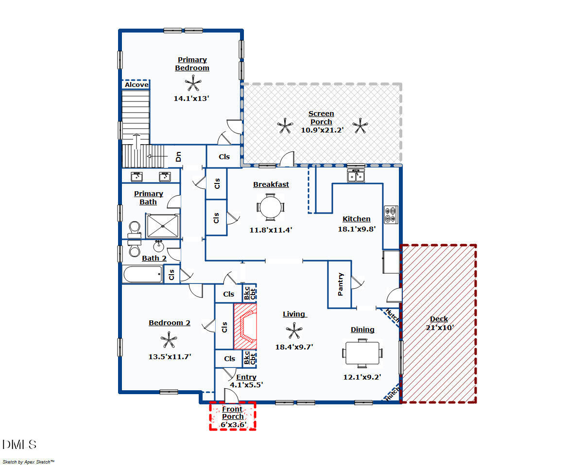 2248 Cranford Road Durham, NC 27705 - Photo 41 of 42 2248 Cranford floorplan main