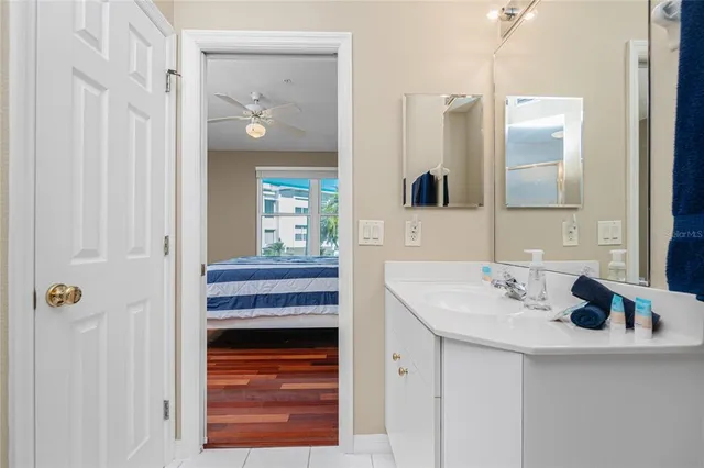 a view of a city with a lake view