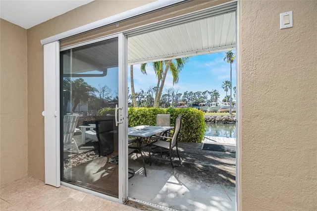 a front view of a building with street