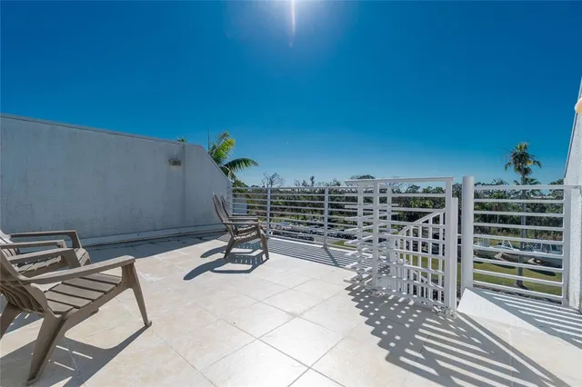 a view of a water and a mountain view