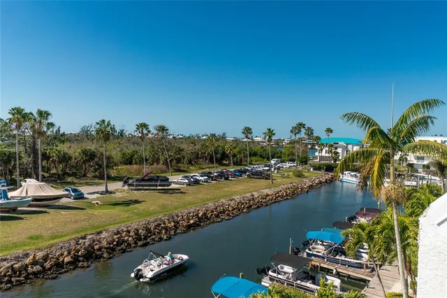 a view of a water and a mountain view
