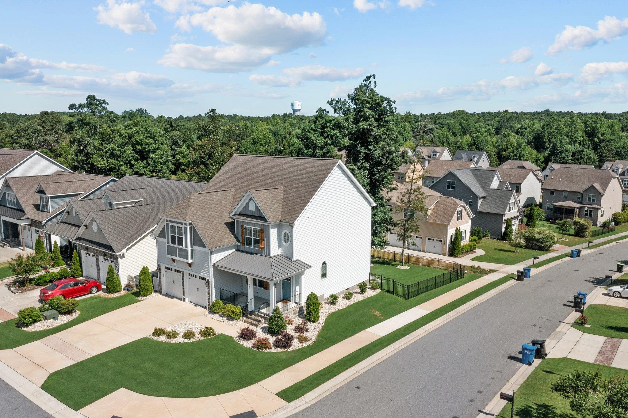 357 Marshcroft Way Rolesville, NC 27571 - Photo 47 of 52 an aerial view of a house