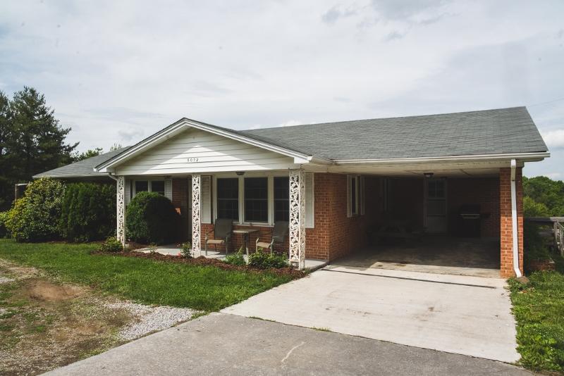 5072 Old Pike Road Pilot, VA 24138 - Photo 1 of 55 front view of a house with a yard