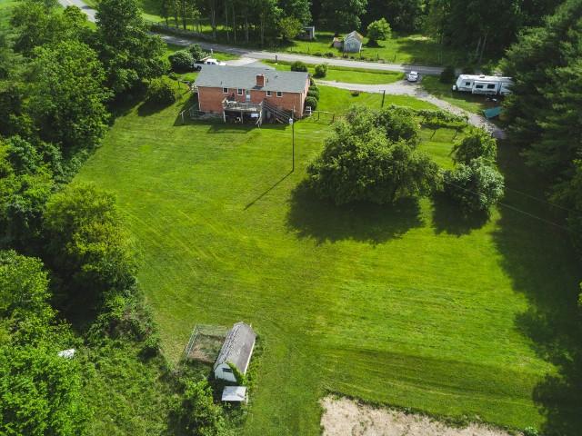5072 Old Pike Road Pilot, VA 24138 - Photo 55 of 55 an aerial view of a house with a yard
