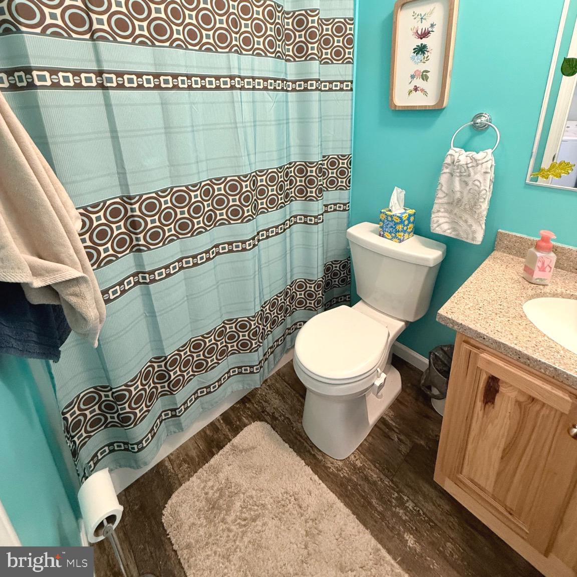 182 5th Avenue Media, PA 19063 - Photo 19 of 26 a bathroom with a toilet sink and mirror