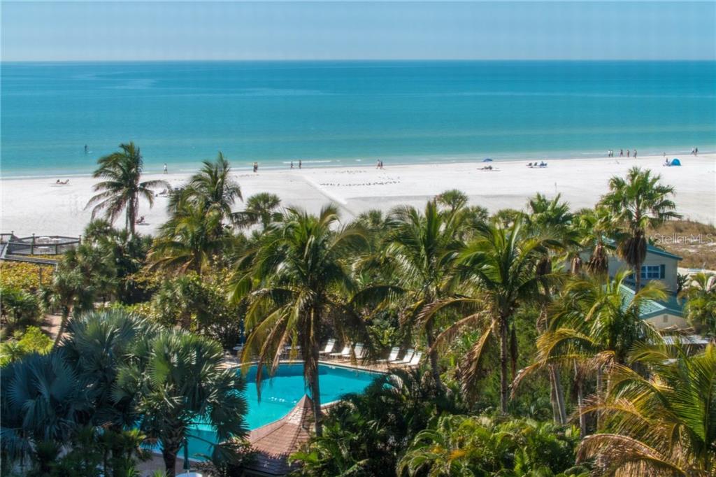 5880 Midnight Pass Road, Unit 810 Sarasota, FL 34242 - Photo 1 of 1 Gulf of Mexico and Siesta Beach views from residence
