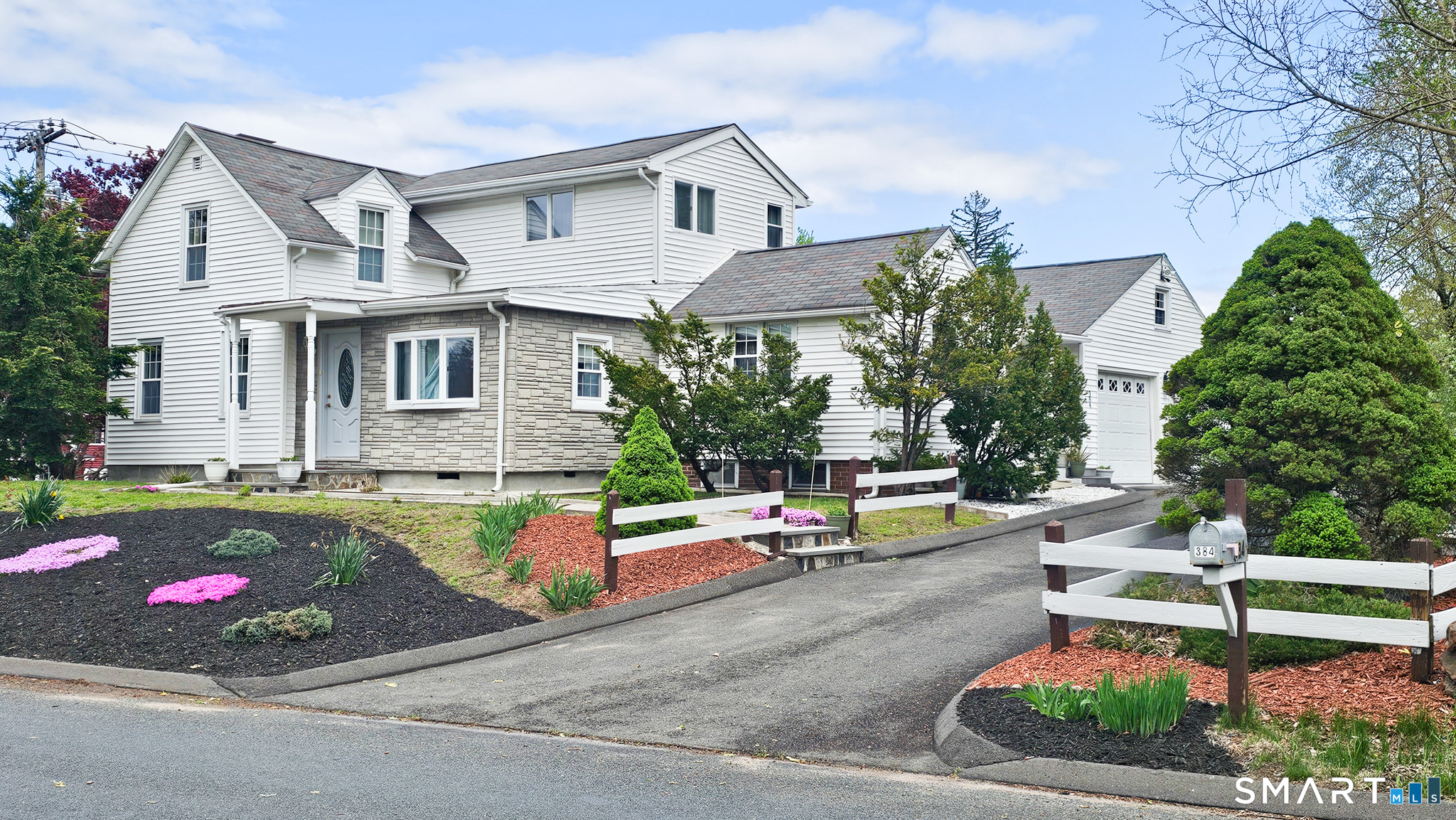 384 Long Hill Road South Windsor, CT 06074 - Photo 40 of 40 a front view of house with outdoor space