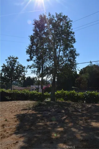 a backyard of a house