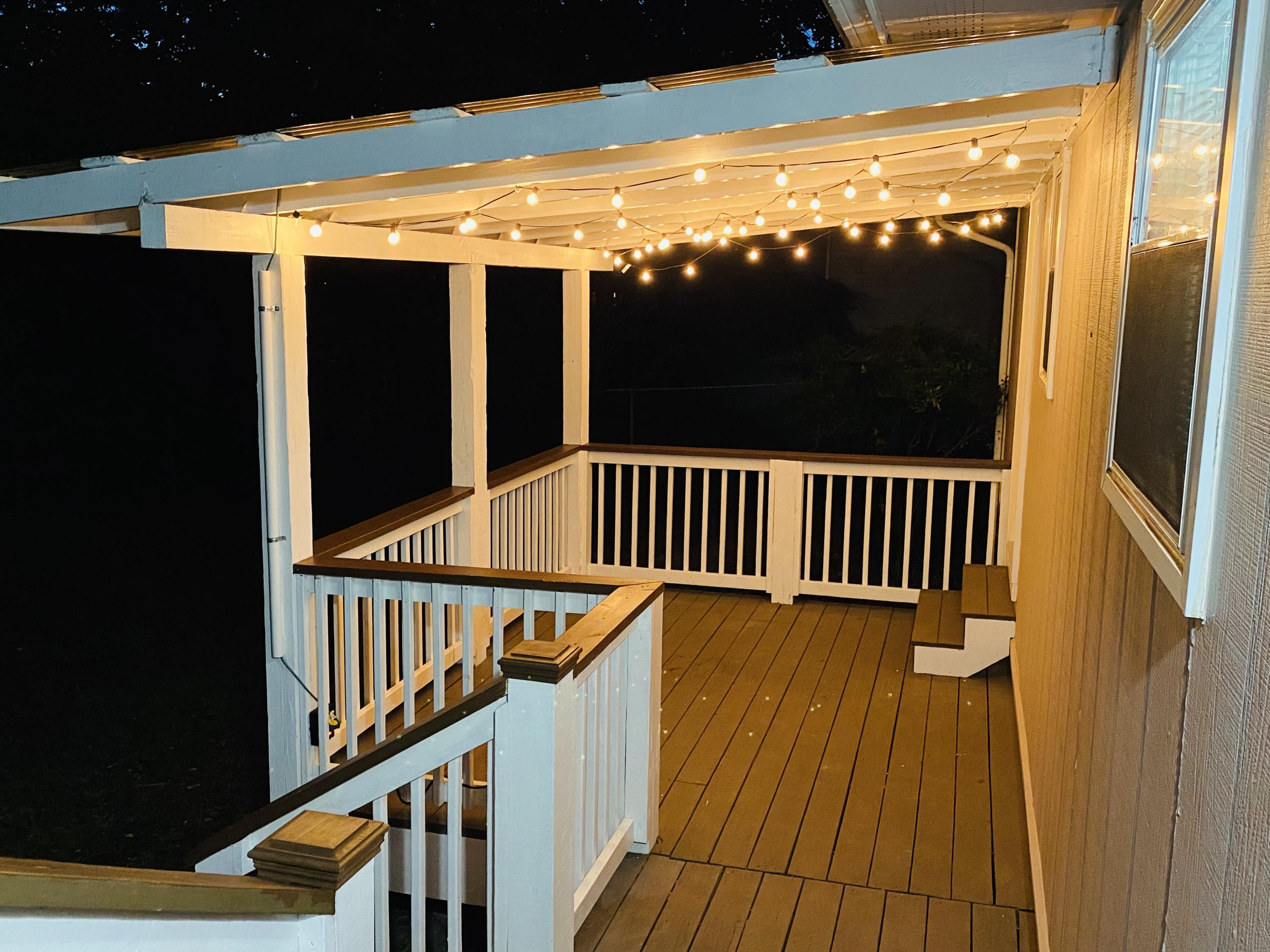 611 Worcester Road Knoxville, TN 37934 - Photo 25 of 35 Covered Deck at Night