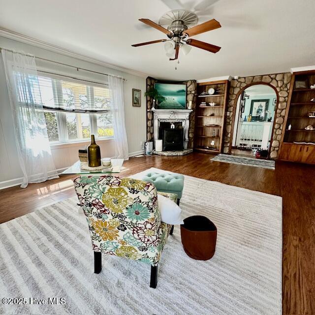 209 Shore Road Newport, NC 28570 - Photo 17 of 61 VIEW FROM UPPSTAIRS LIVING ROOM