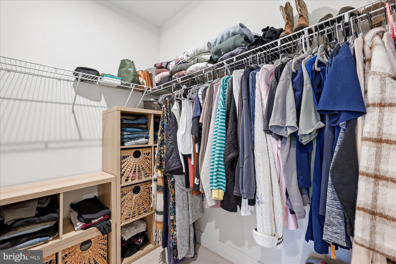 121 Checkerspot Way White Post, VA 22663 - Photo 25 of 65 a view of walk in closet with clothes and shoes
