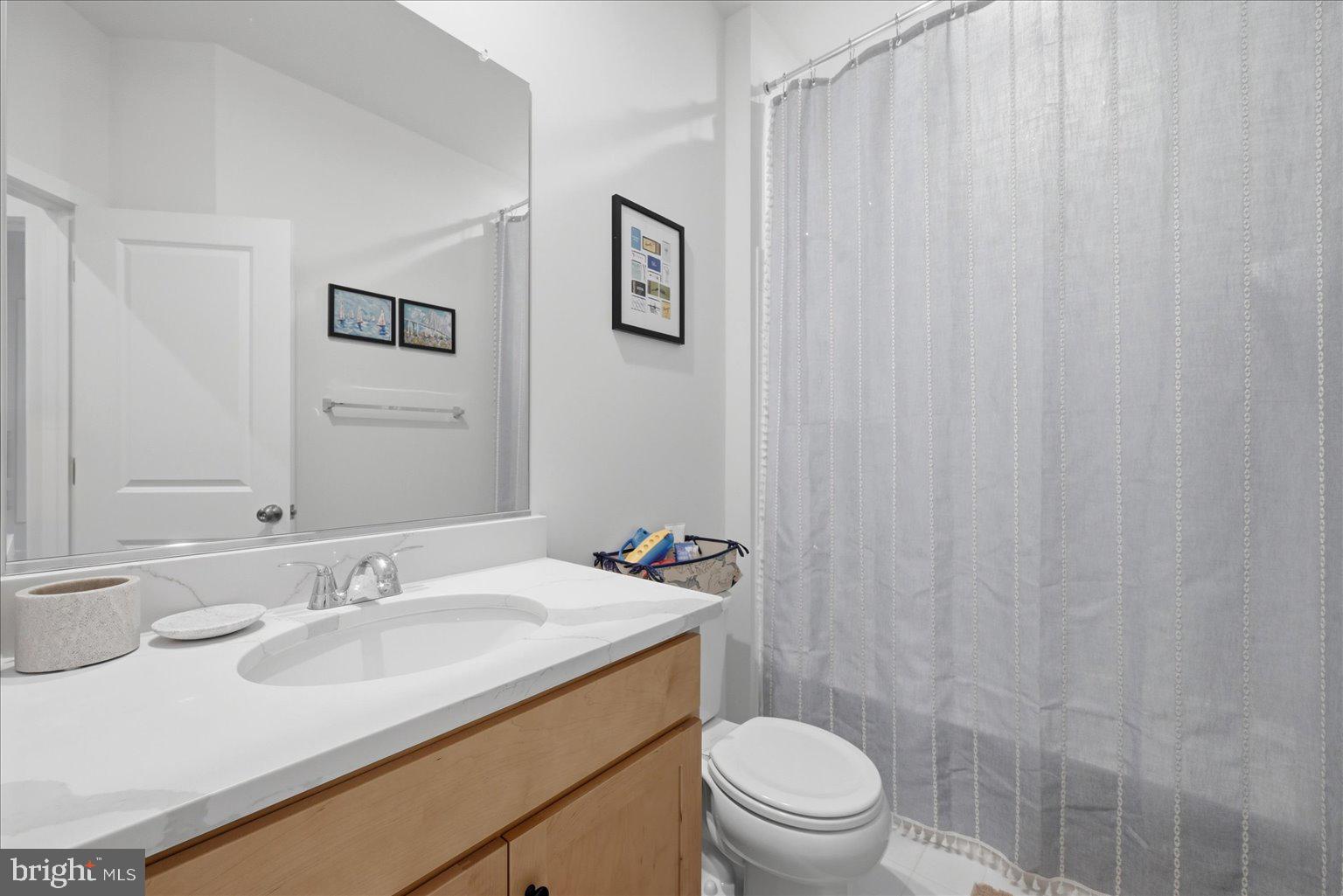 121 Checkerspot Way White Post, VA 22663 - Photo 31 of 65 a bathroom with a sink toilet and vanity