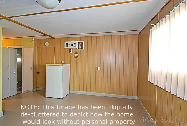 a view of a storage & utility room