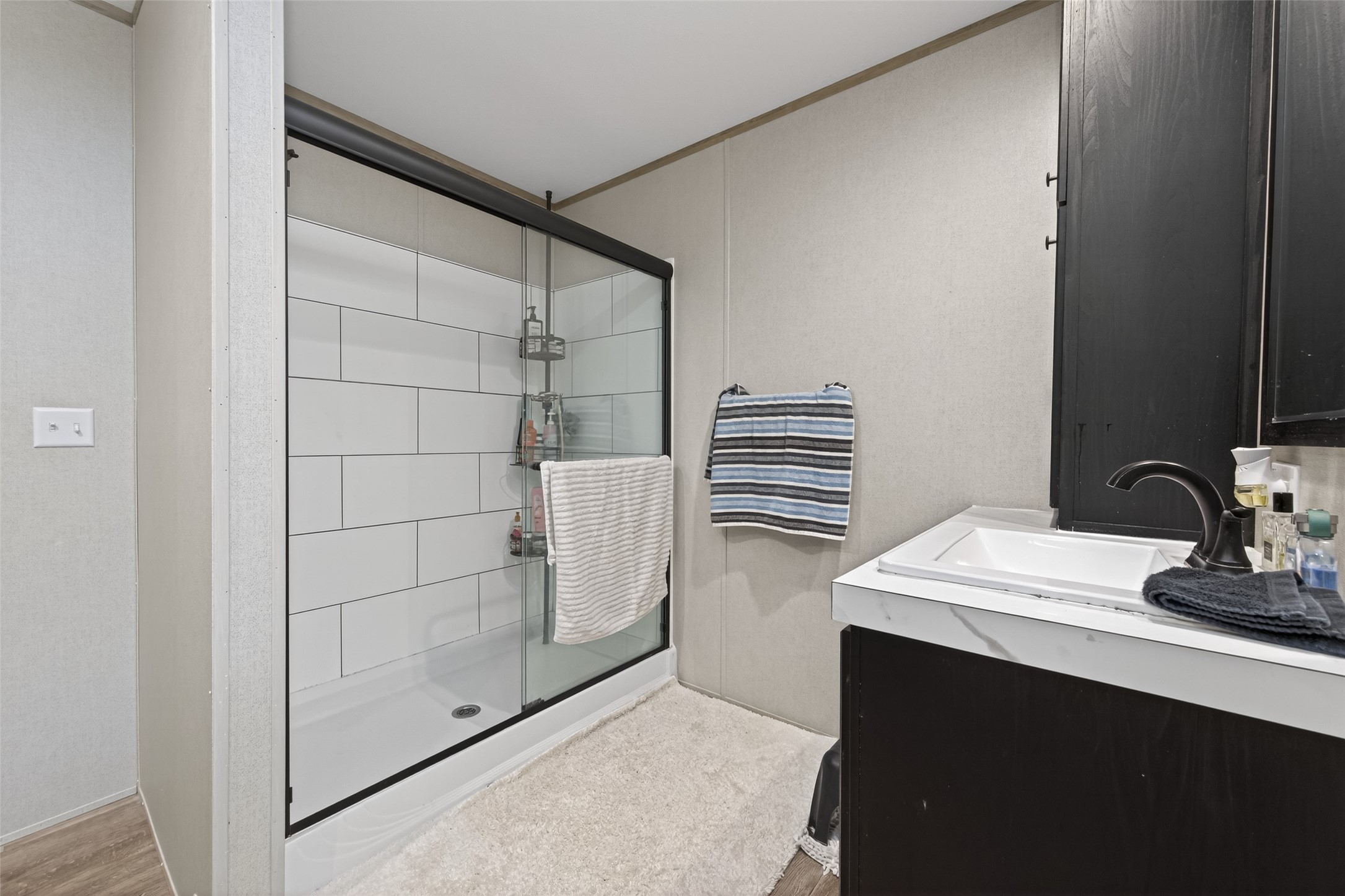 1375 Road 5735 Cleveland, TX 77327 - Photo 22 of 49 a bathroom with a sink a toilet and shower