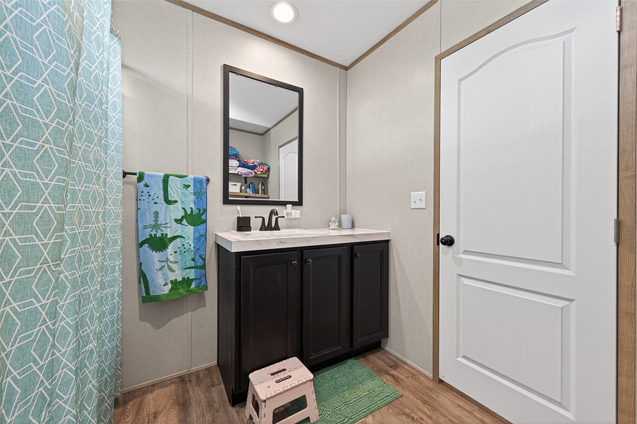 1375 Road 5735 Cleveland, TX 77327 - Photo 35 of 49 a bathroom with a sink and a mirror