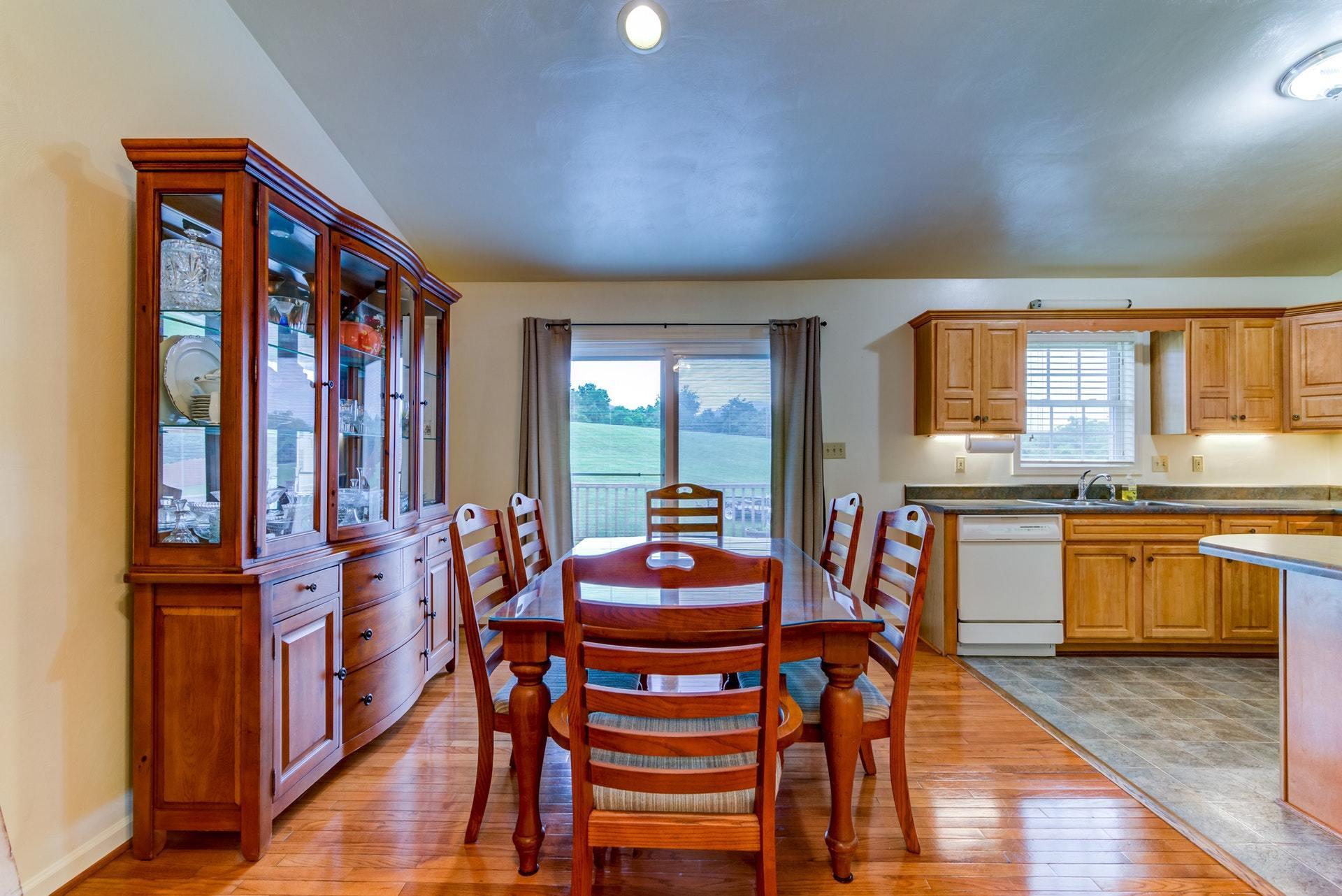 1632 Meadows Road Vinton, VA 24179 - Photo 5 of 47 a dining room with furniture and wooden floor