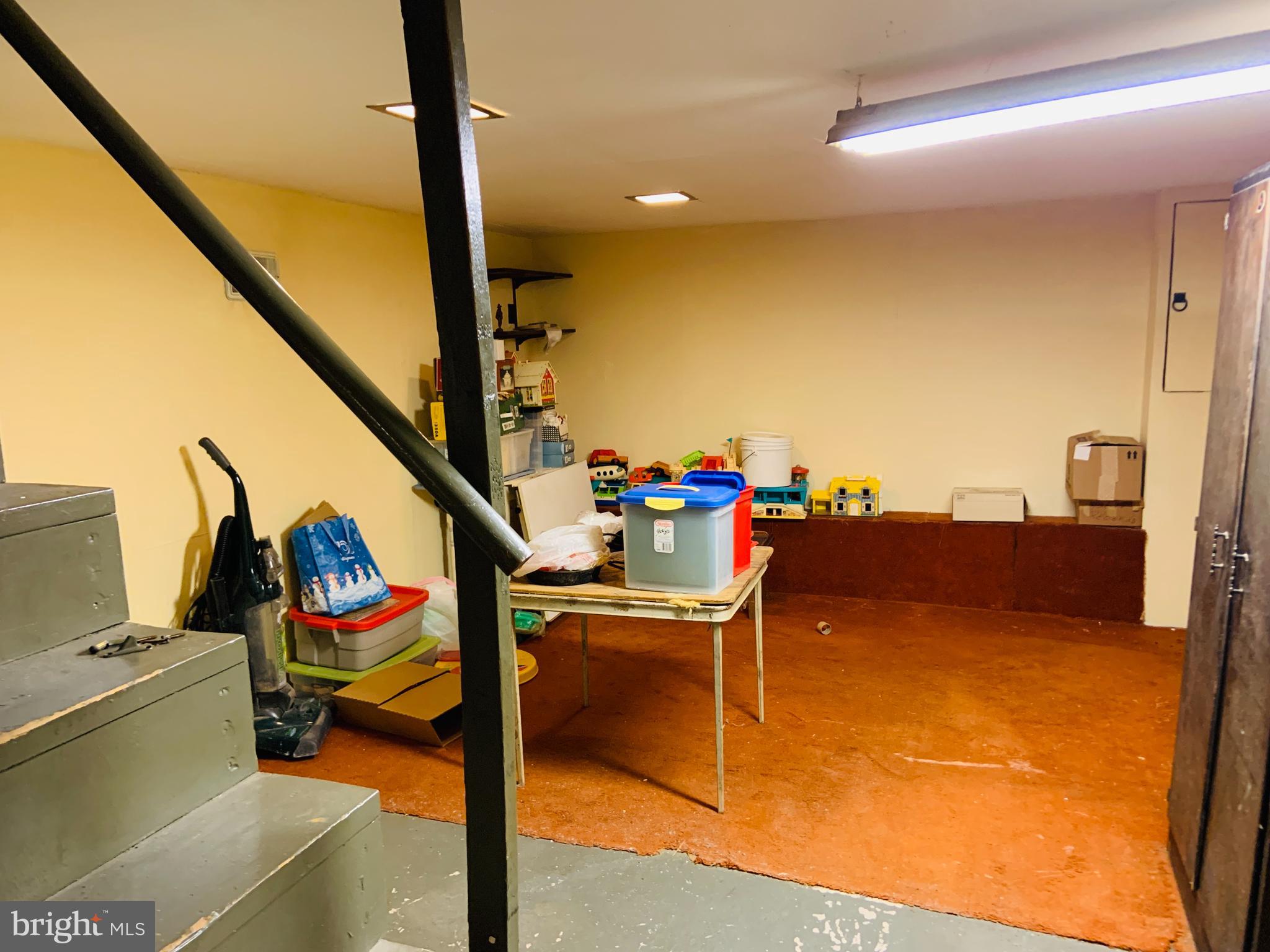 839 Phillips Road Warminster, PA 18974 - Photo 31 of 35 Partially finished basement next to laundry area
