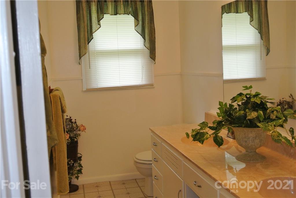 137 Cedar Lane Rutherfordton, NC 28139 - Photo 21 of 26 a bathroom with a sink and mirror with toilet