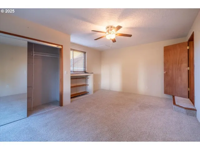 a view of a living room and garage