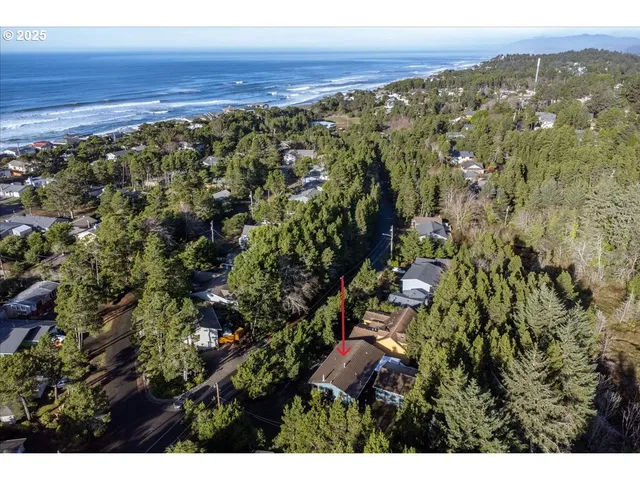 a view of city and ocean