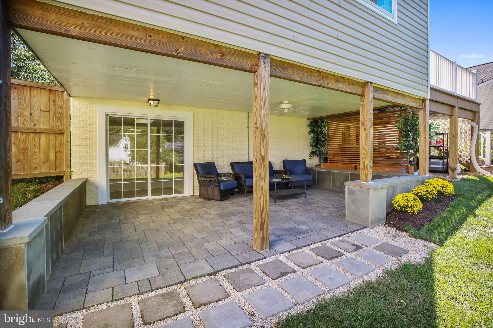 1109 Kersey Road Silver Spring, MD 20902 - Photo 55 of 65 View of patio from yard.