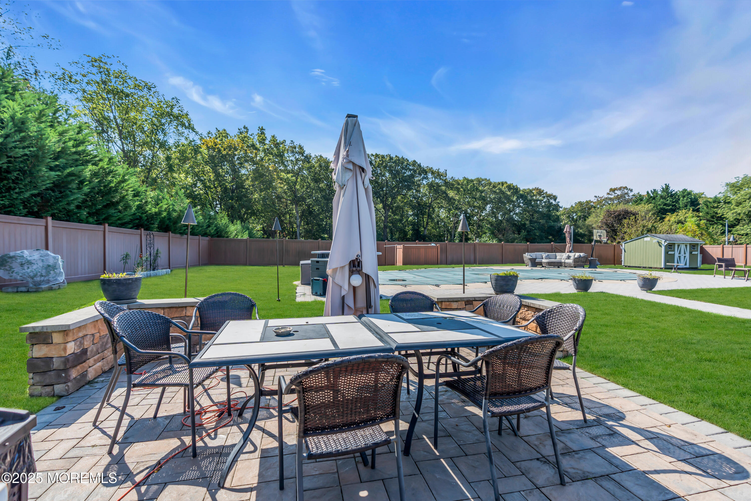 1417 Silverton Road Toms River, NJ 08755 - Photo 35 of 41 a view of an outdoor space with furniture and garden