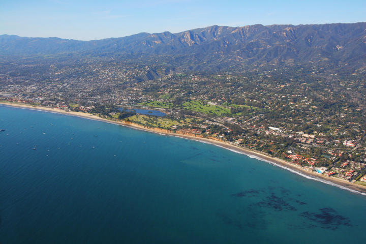 1046 Fairway Road Santa Barbara, CA 93108 - Photo 26 of 27 Aerial Coastal View