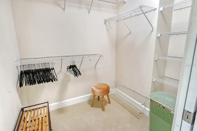 a bathroom with a shower and a toilet