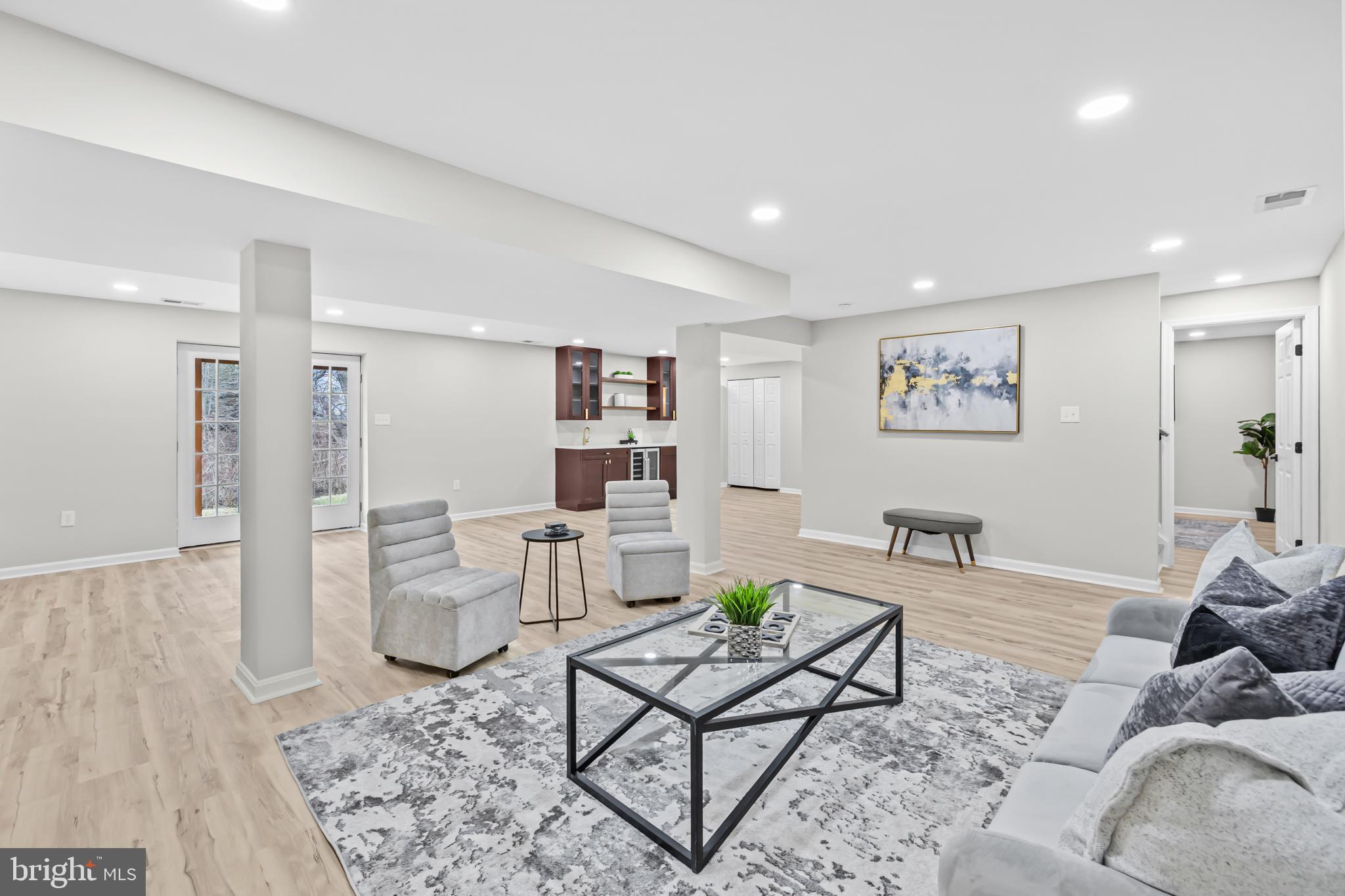 12701 Roark Court Reston, VA 20191 - Photo 39 of 58 Lower Level Rec Room