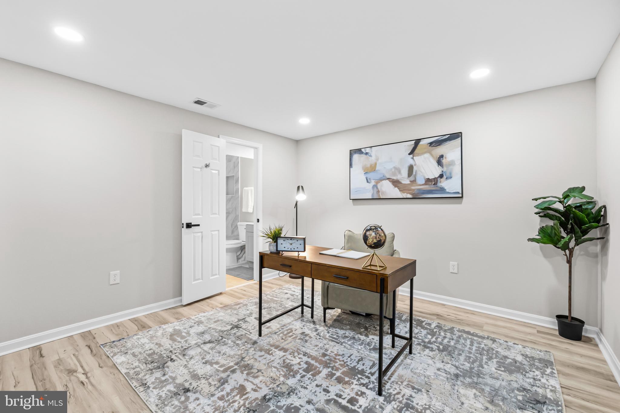 12701 Roark Court Reston, VA 20191 - Photo 44 of 58 Lower Level Office/Gym/Flex Space