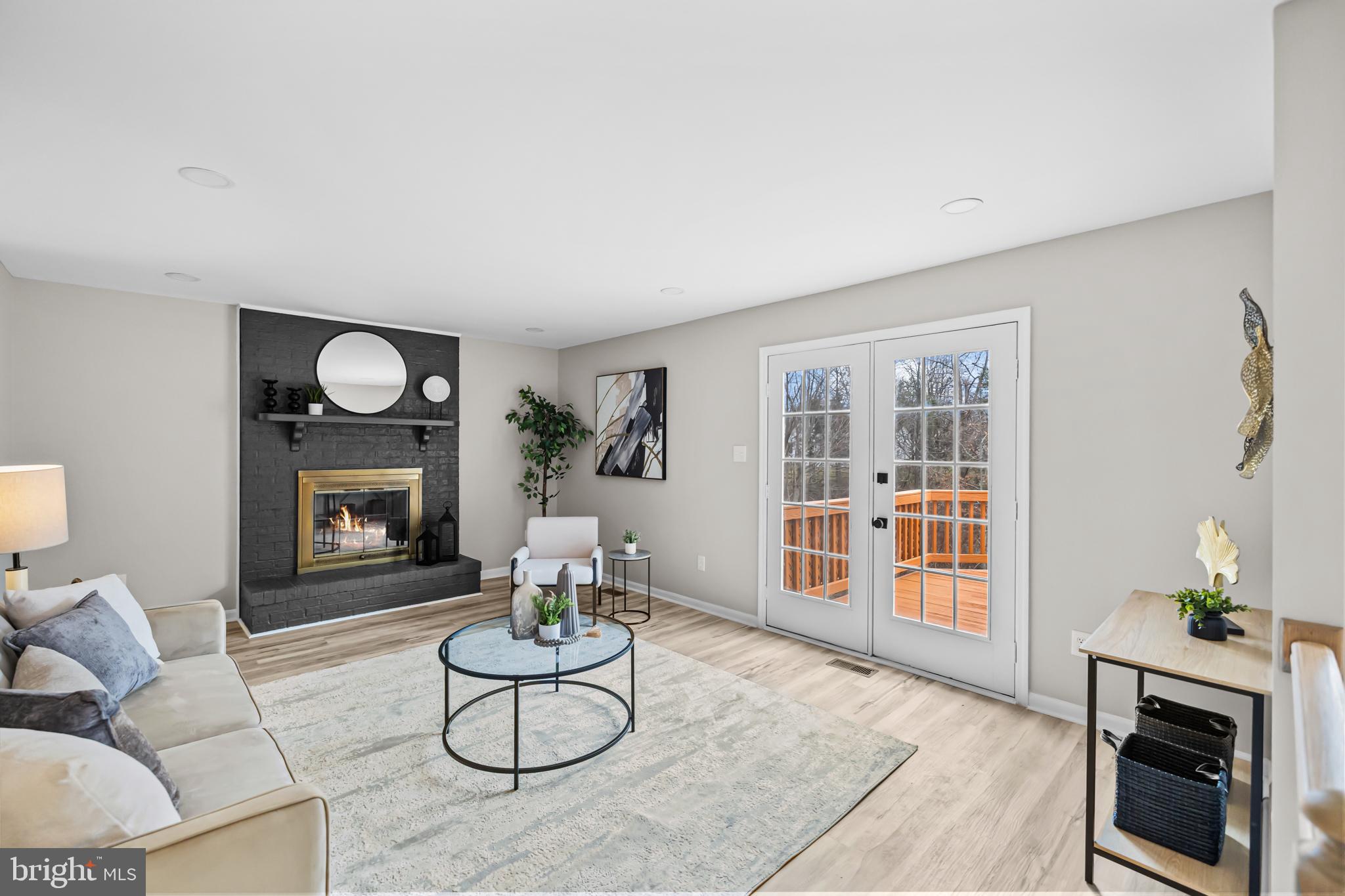 12701 Roark Court Reston, VA 20191 - Photo 8 of 58 Deck Access from Family Room