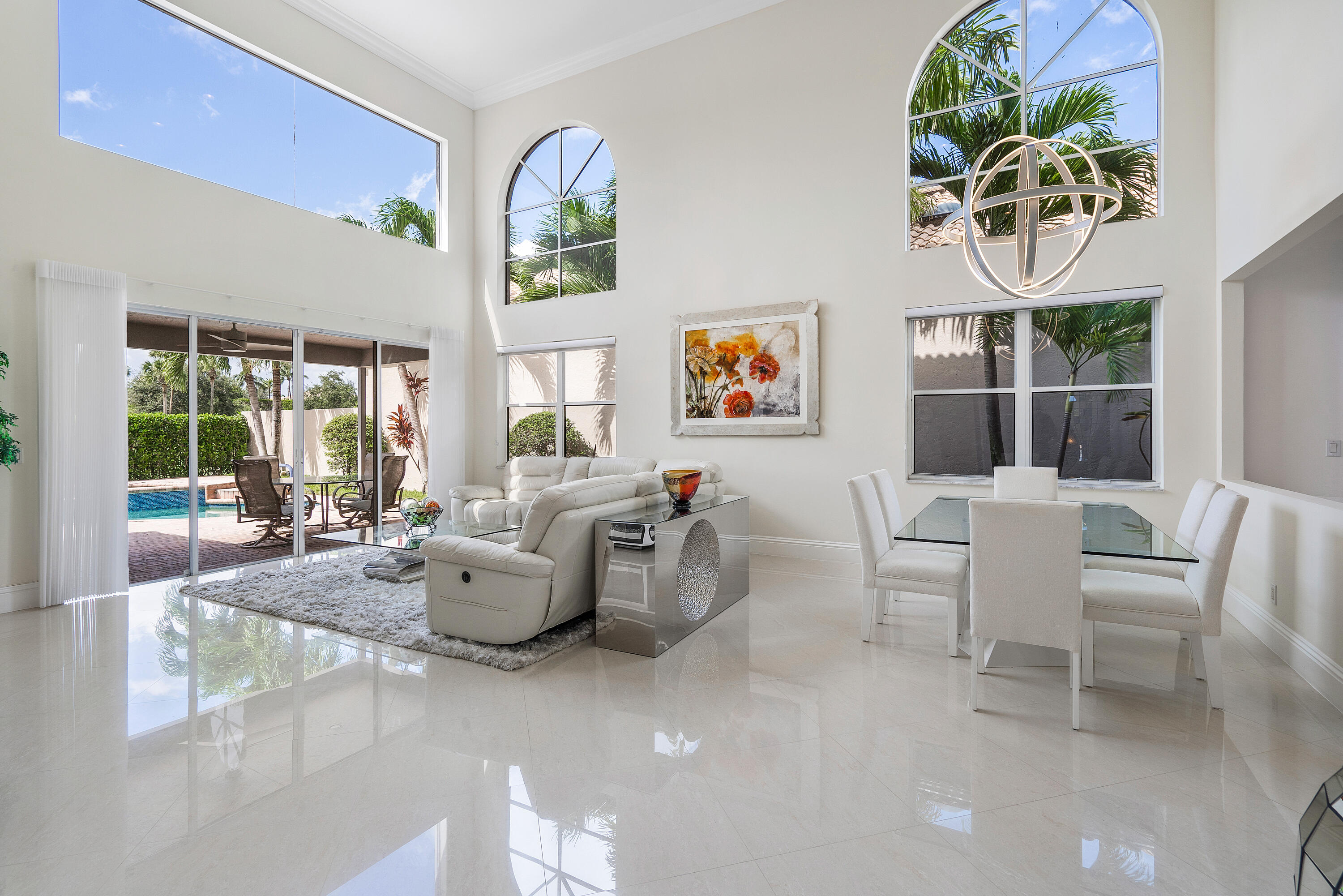 17171 Ryton Lane Boca Raton, FL 33496 - Photo 4 of 49 Living & Dining Area