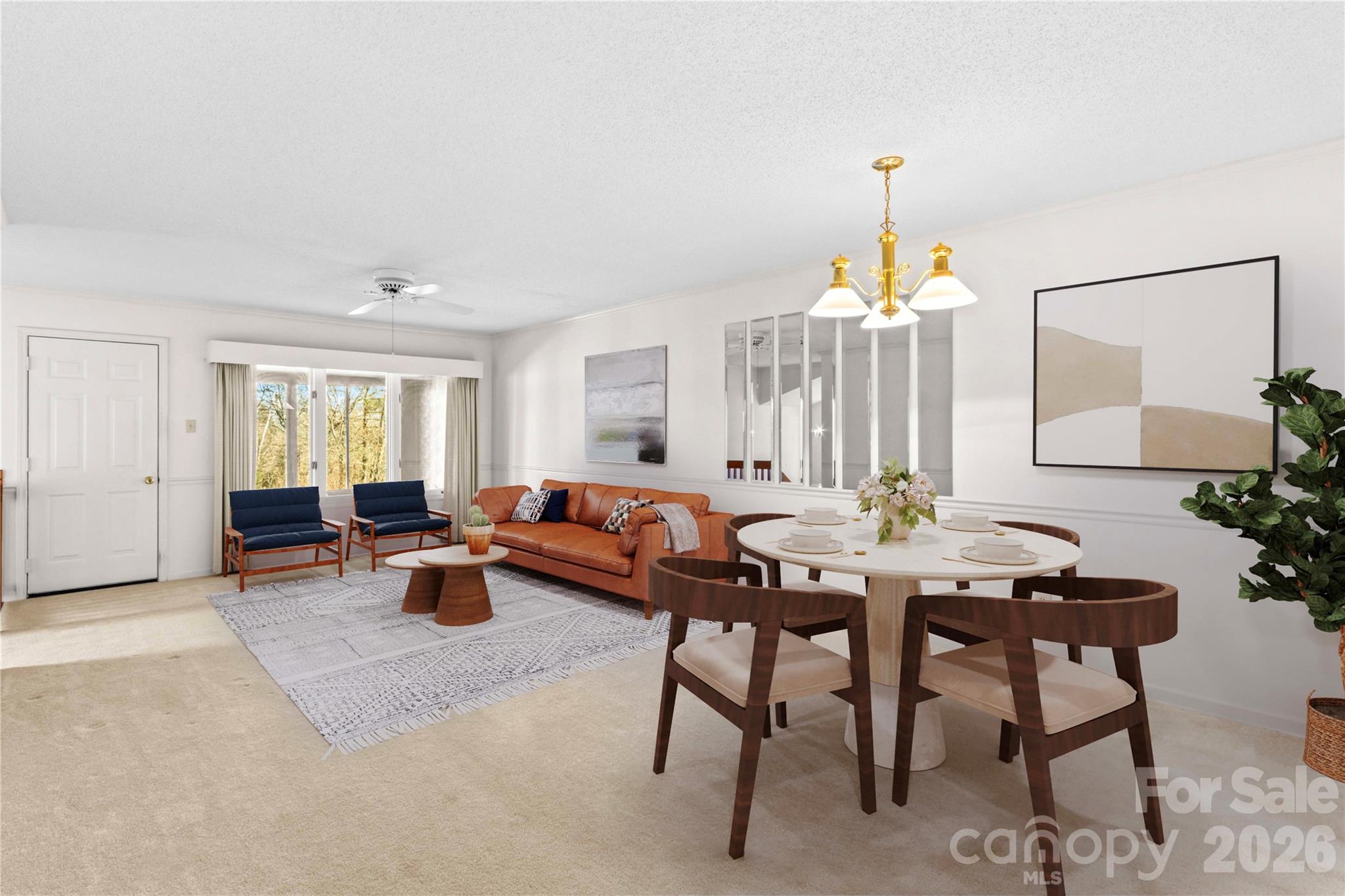 1336 Radio Road Statesville, NC 28625 - Photo 16 of 43 a view of a livingroom with furniture and window
