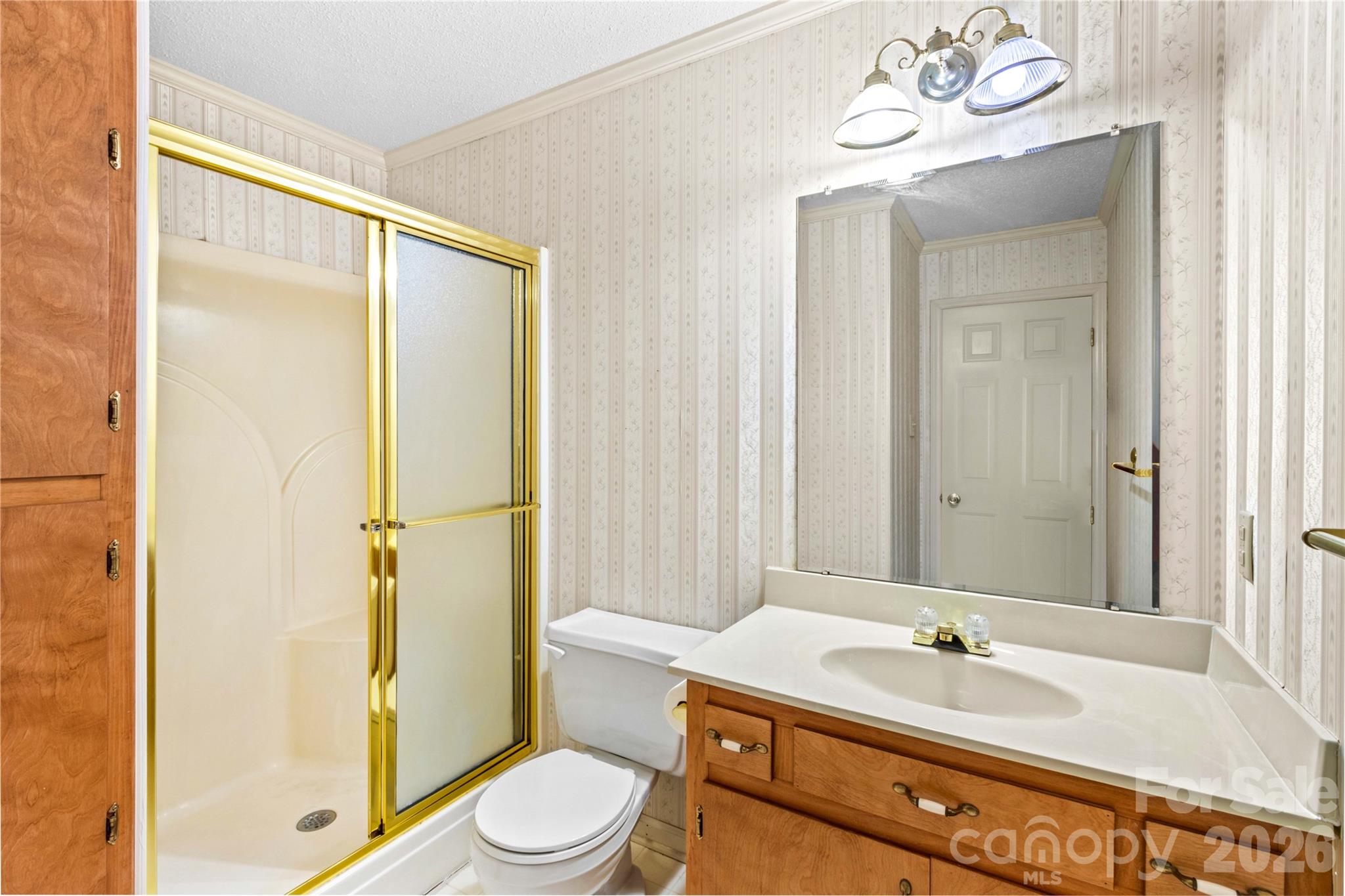 1336 Radio Road Statesville, NC 28625 - Photo 25 of 43 a bathroom with a sink a toilet and shower