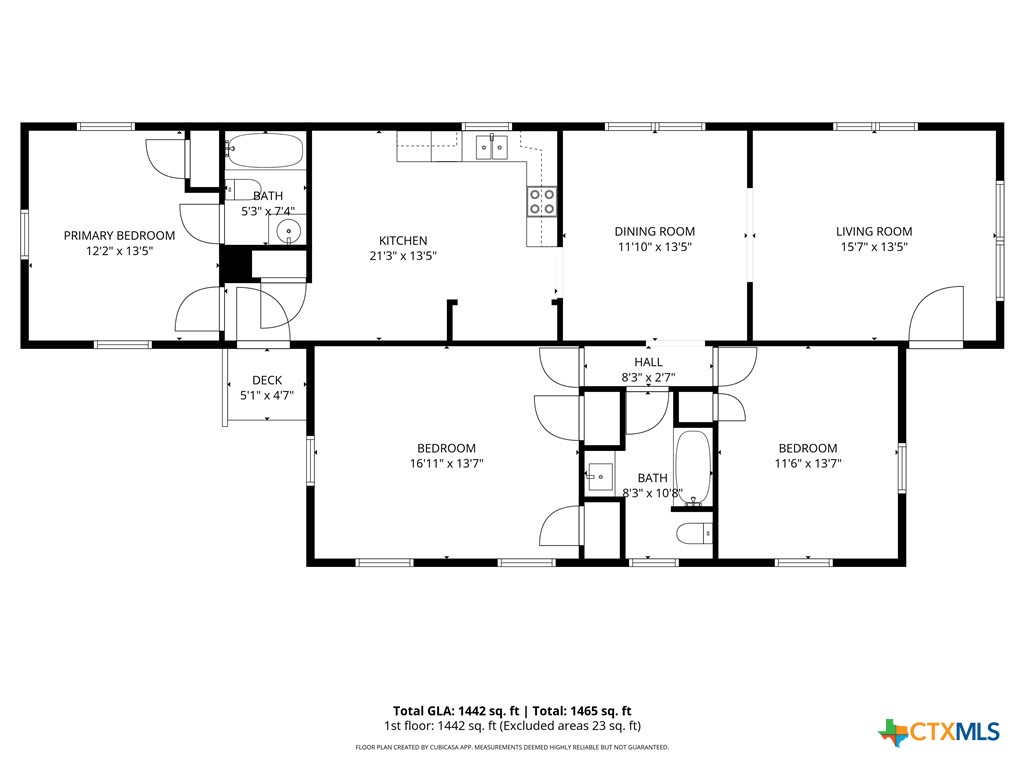 406 Hubbard Street Yoakum, TX 77995 - Photo 4 of 37 a picture of a wall with a white building