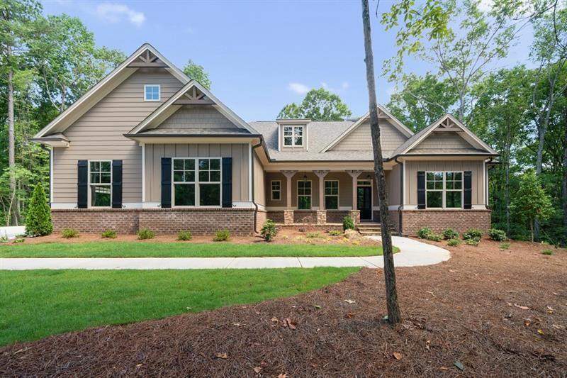 6330 Little Mill Road Gainesville, GA 30506 - Photo 1 of 1 a front view of a house with a yard