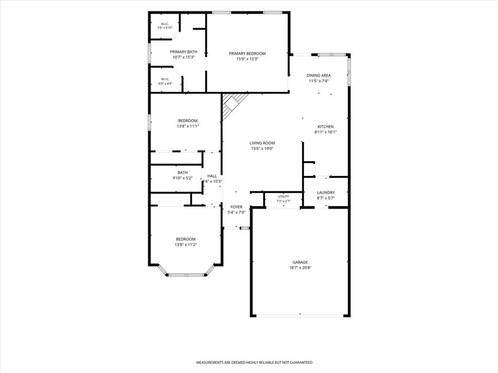 3016 Loy Lake Road Denison, TX 75020 - Photo 25 of 25 Floor plan