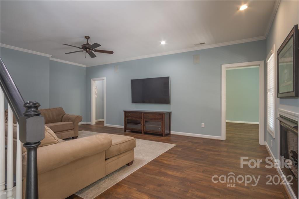 2900 Sliding Rock Trail Fort Mill, SC 29708 - Photo 24 of 41 a living room with furniture and a flat screen tv