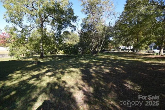 a view of street with houses