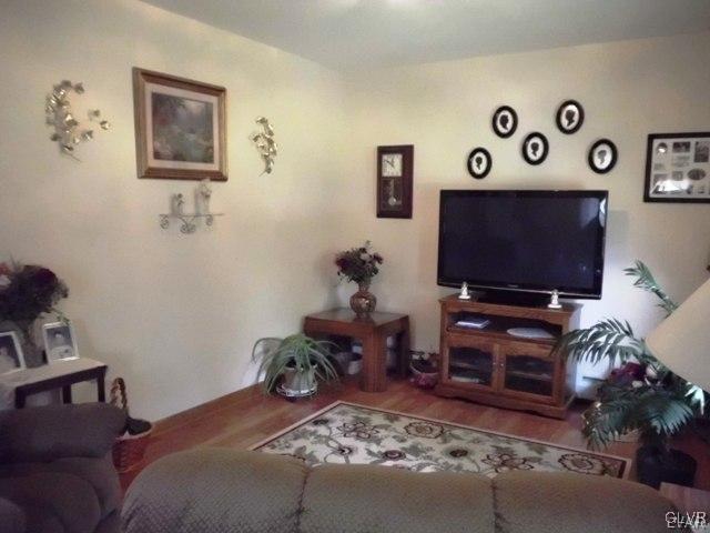 266 Correll Road Kunkletown, PA 18058 - Photo 7 of 24 a bedroom with a bed and a flat screen tv
