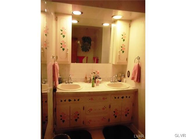 266 Correll Road Kunkletown, PA 18058 - Photo 9 of 24 a bathroom with a sink and a mirror