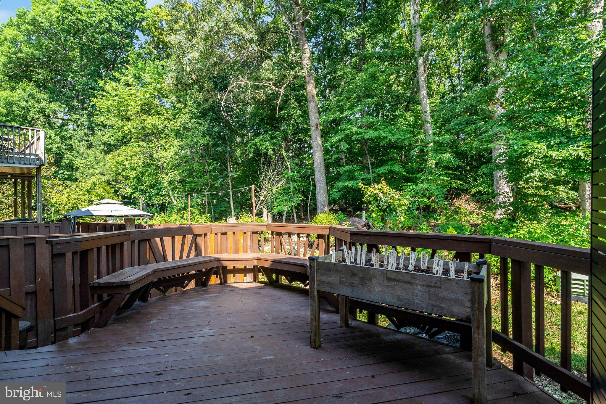 7706 Shadowcreek Terrace Springfield, VA 22153 - Photo 11 of 30 a view of a wooden deck and outdoor space