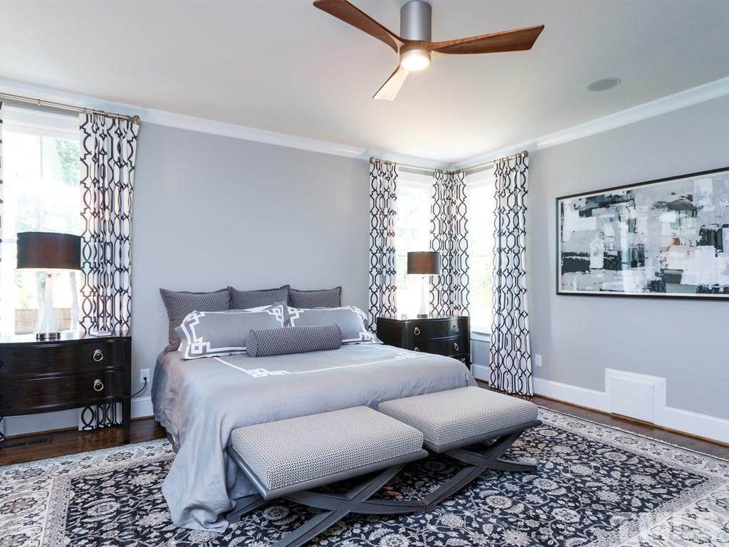 5015 Langley Circle Raleigh, NC 27609 - Photo 13 of 25 a bedroom with a bed and a window