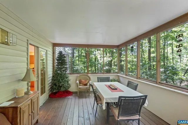 a room with a window