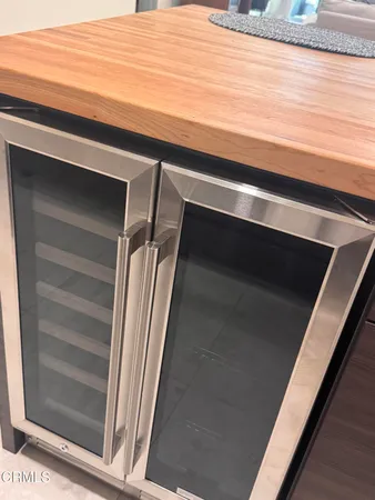 a close view of closet