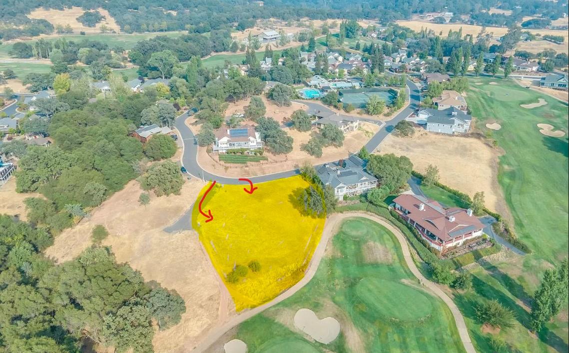 767 Grinding Rock Road Angels Camp, CA 95222 - Photo 14 of 14 an aerial view of a swimming pool