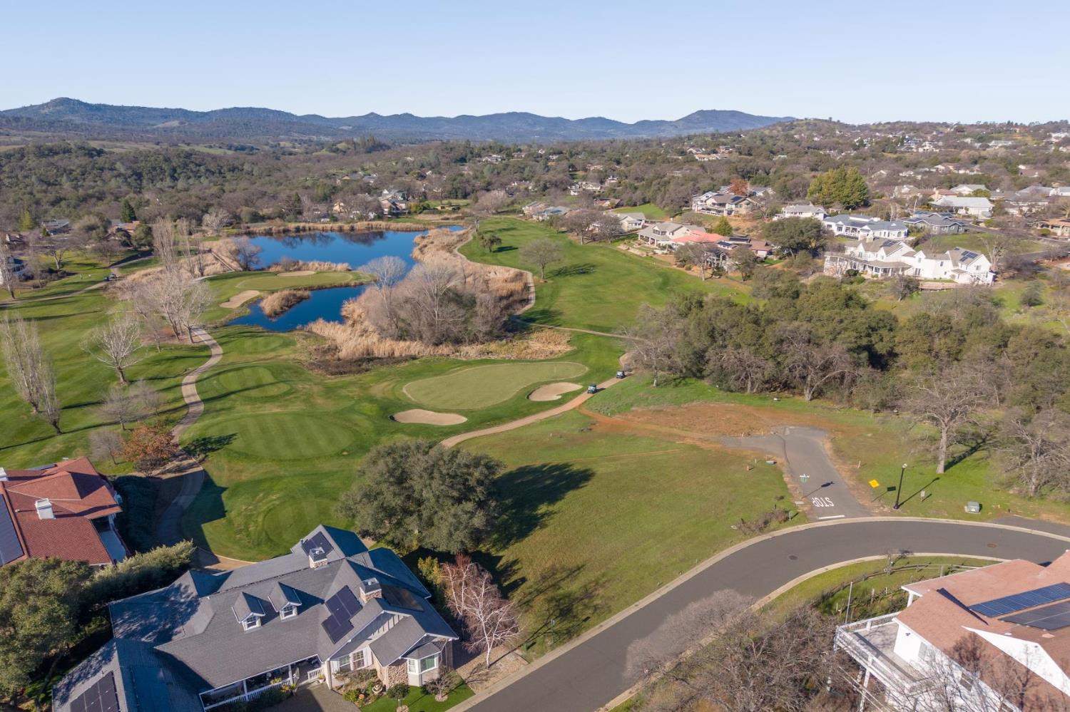 767 Grinding Rock Road Angels Camp, CA 95222 - Photo 2 of 14 an aerial view of residential houses with outdoor space
