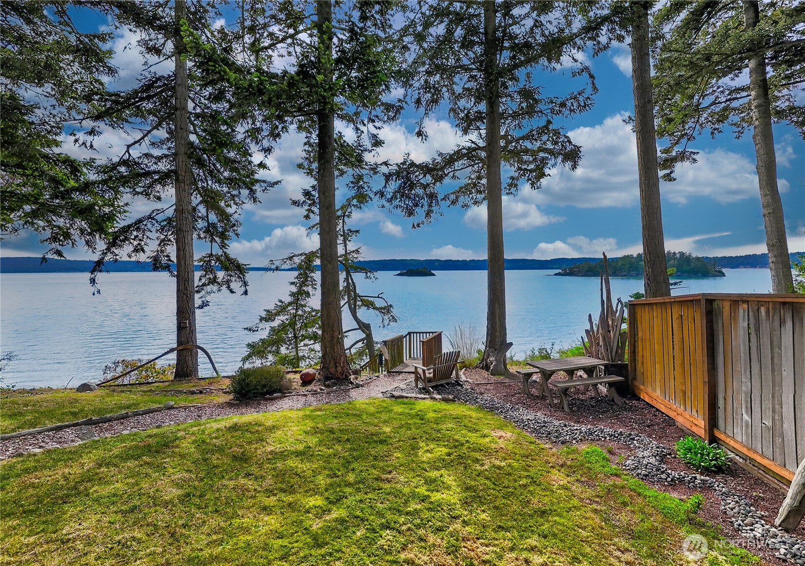 17946 Cobahud Road La Conner, WA 98257 - Photo 7 of 40 a view of a backyard with potted plants