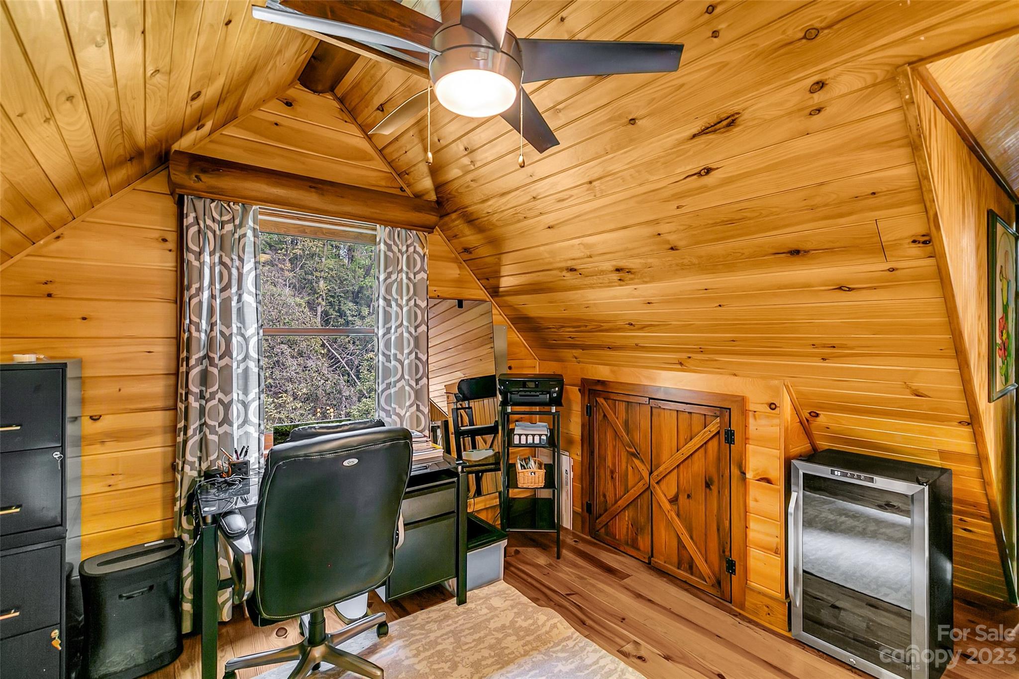 449 Old Powell Road Brevard, NC 28712 - Photo 22 of 48 a view of a balcony with chairs